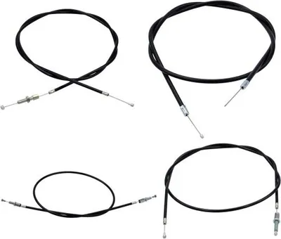 Image de Kit de câbles Bowden noir 4 pièces pour Hercules Prima GT GX