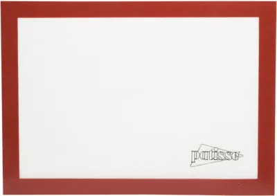 Produktbild von Patisse Siliconen Bakmat 52x32 cm Rood/Wit