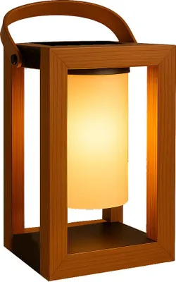 Produktbild von Wiederaufladbare Solarlaterne SERAPHINA h32cm