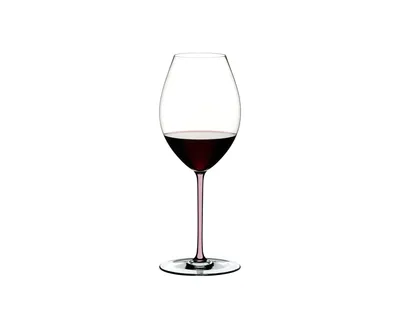 Produktbild von RIEDEL 4900/41P FATTO A MANO Syrah Weinglas - Stiel PINK