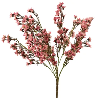 Productafbeelding van Kunstbloemenboeket, kunststof, Mondex Viridis, 55 cm, roze, 1 stuk