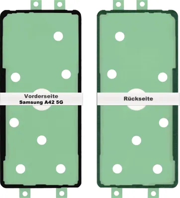Produktbild von Samsung Galaxy A42 5G A426 Akkudeckel Klebefolie Kleber Backcover Rahmen Batterie Glue