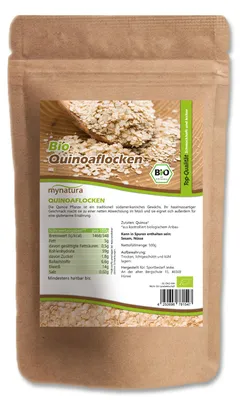 Produktbild von Mynatura  Quinoaflocken - ab 500g - 1000g