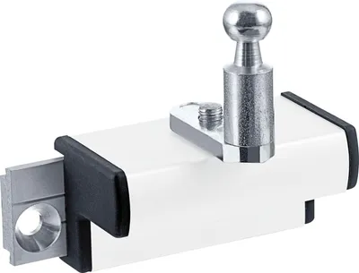 Immagine prodotto di Geze staffa per anta OL90 N per finestre in legno Euronut peso massimo dell'anta 80kg bianco RAL 9016 - 30890