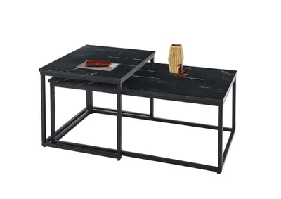 Produktbild von Keno Couchtisch Marmor Schwarz