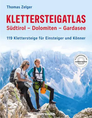 Obrázok produktu pre Klettersteigatlas Südtirol - Dolomiten - Gardasee