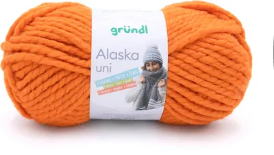 Produktbild von Gründl Alaska uni, 100 g Farbe 22