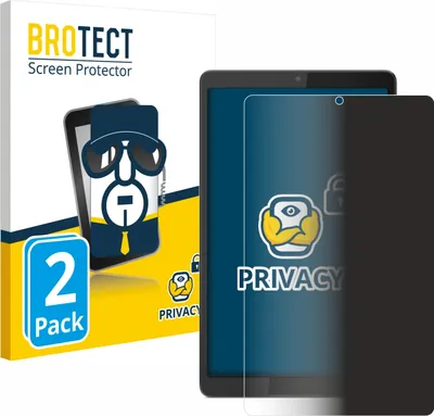 Produktbild von 2x BROTECT Sichtschutzfolie für Lenovo Tab M8 (4. Gen.) Anti-Spy Privacy Sichtschutz Blickschutz Folie Blaulicht-Schutz