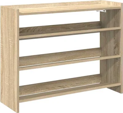 Obrázek produktu pro vidaXL Botník Sonoma dub 80x25x62 cm Materiál na bázi dřeva