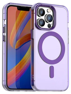 Produktbild von Techsuit - CandyCase MagSafe Schutzhülle für iPhone 13 Pro – violett