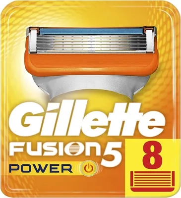 Produktbild von Gillette Fusion5 Power, Ersatz-Rasierklinge für Männer, 8 Stück