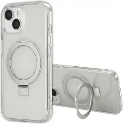 Produktbild von Accezz Ring Stand Backcover mit MagSafe iPhone 15 - Transparent