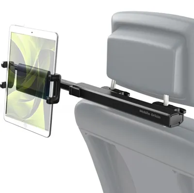 Image de Support de voiture pour appuie-tête, pour tablette / téléphone de 4,7" à 12,9", Mobile Origin CA17, noir