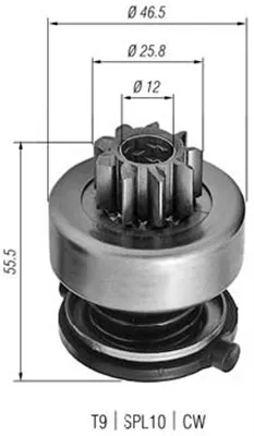 Zdjęcie produktu dla Bendix Rozrusznika Seat
