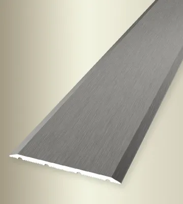 Produktbild von PROVISTON | Übergangs- & Ausgleichsprofil | Aluminium | 40 x 2700 mm | Edelstahl | Bodenprofil | Metallprofil | Übergangsschiene