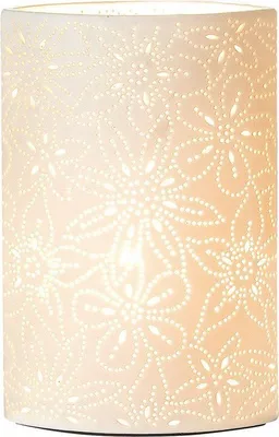 Produktbild von Gilde Porzell Lampe Prickel Blume E14, 40W