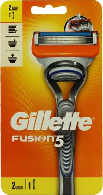 Obrázok produktu pre Gillette Fusion maszynka do golenia z 5 ostrzami i 2 wkładami