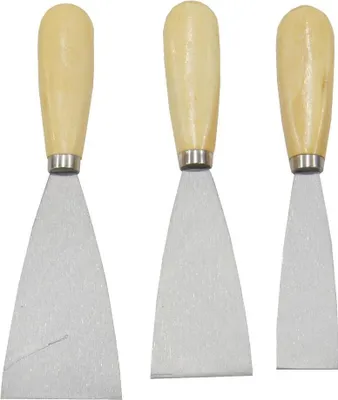 Produktbild von Werkzeyt Spachtelset 3-teilig Holzgriff