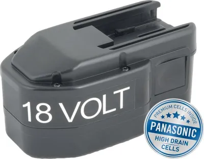 Image de AVACOM pour MILWAUKEE BXL 18 Ni-MH 18 V 3 000 mAh, batteries PANASONIC