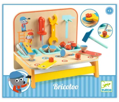 Obrázok produktu pre Djeco – Pracovný stôl Bricotoo