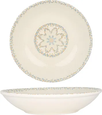 Zdjęcie produktu dla Głęboki talerz By Bone - Tessera - Porcelana - 25 cm (1300 cm3)