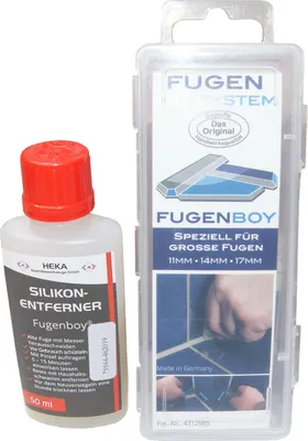 Produktbild von Fugenboy Set 11 mm - 14 mm - 17mm + Silikonentferner 50ml