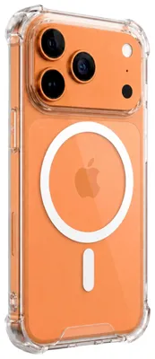Zdjęcie produktu dla Avizar, etui MagSafe do iPhone 17 Pro Max, odporne na wstrząsy, z wzmocnionymi narożnikami, przezroczyste