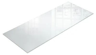 Produktbild von Tischplatte Aus Milchglas – Küchenarbeitsplatte Glas – Möbel Schutz – Wasserabweisend – Glasarbeitsplatte Küche – Rutschfest – 125x50 cm