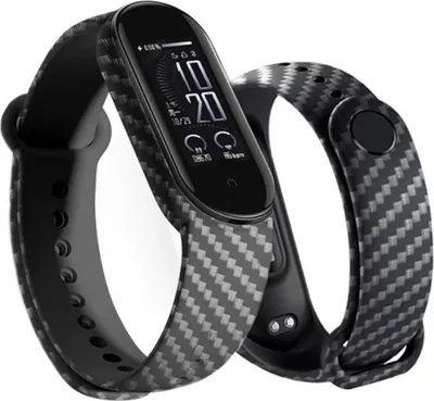 Obrázok produktu pre Silikónový náramok Xiaomi Mi Band 7 Náhradný silikónový náramok Carbon Black