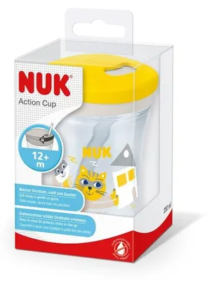 Zdjęcie produktu dla Kubek niekapek NUK Aciton, 230 ml, elowy