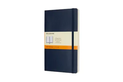 Produktbild von Moleskine 805-50-0285-474-0 - Monochromatisch - Blau - Matt - 70 g/m² - Liniertes Papier - Softcover
