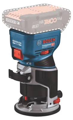 Zdjęcie produktu dla Bosch GKF 18V-8, Czarny, Niebieski, 30000 RPM, 6, 6.35 (1/4"), 8 (5/16"), 10000 RPM, 95 dB, 87 dB