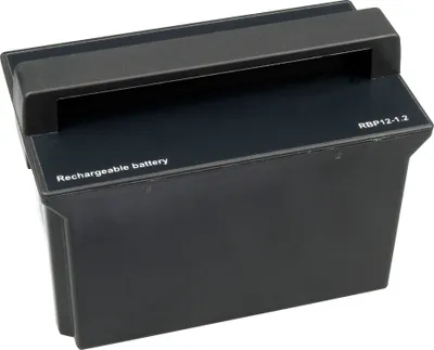 Produktbild von Ravas Akku RBP12-1.2 12V / 1,2Ah für Handhubwagen mit Waage RAVAS 2100, 2100L, 3200F, 3200J, 4100, 6100, Jungheinrich AMW22p, Kern&Sohn VHM, Still HPS25W, Linde MW20 - kraftmax Edition