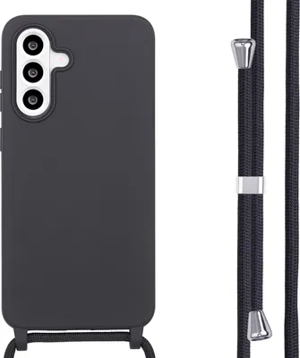 Produktbild von imoshion SilikonHülle mit Band Samsung Galaxy A56 - Schwarz