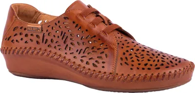 Produktbild von Pikolinos Damen Slipper Halbschuh Zierschnürung luftig P. Vallarta 655-4783, Größe:41 EU, Farbe:Braun