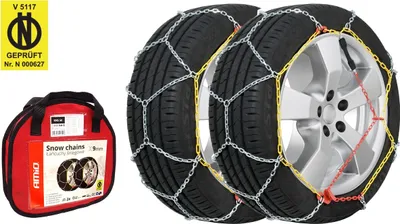 Obrázok produktu pre AMiO, Snehové reťaze Ö-Norm 9mm + Nylónová taška KN120