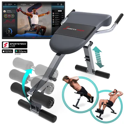 Produktbild von Sportstech Hantelbank BRT200 | 3in1 Multifunktion | 5 Neigungswinkel