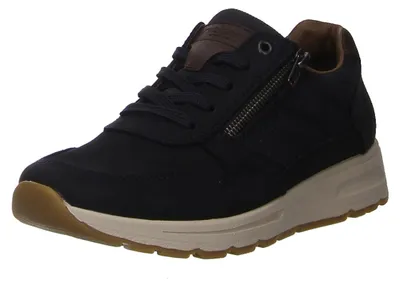 Produktbild von Rieker Herren Echtleder Schnürhalbschuh blau, Herren:44 EU