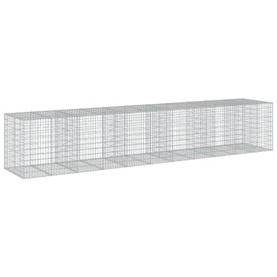 Image de Panier gabion avec couvercle 550x100x100 cm fer galvanisé