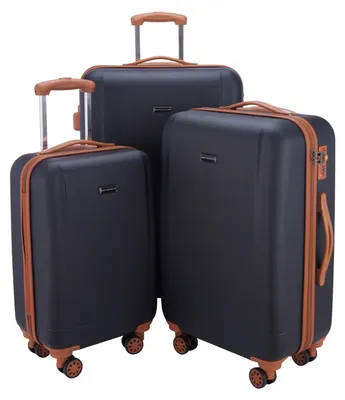 Produktbild von HAUPTSTADTKOFFER - Wannsee - 3er Kofferset Reisegepäck Trolleys Koffer Set 3tlg 4 Rollen, TSA,Dunkelblau