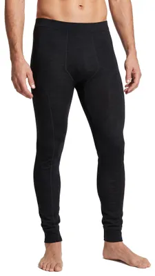 Produktbild von Black Snake Merino lange Unterhose Herren, Skiunterwäsche - M - Schwarz Melange