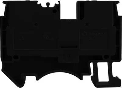 Produktbild von Reihenklemme 6mm2 Durchgangsklemme Schwarz UL 7594
