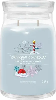 Image de Yankee Candle NORTH POLE HIDEAWAY Signature Large Jar 567 g