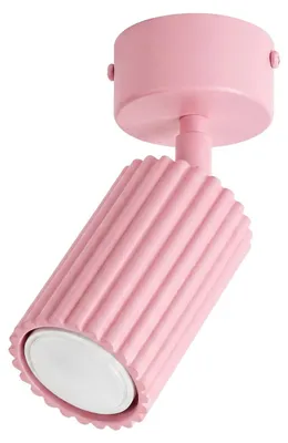 Immagine prodotto di Plafoniera KARBON 1 rosa 1xGU10  10W alluminio 18x7x7cm Sollux Lighting