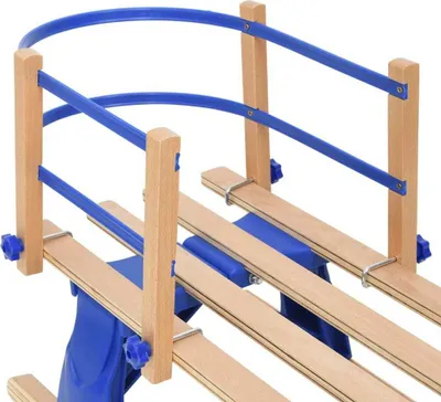 Produktbild von "2026 Promotion" Rückenlehne für Schlitten Blau Sperrholz - Klappschlitten CC32675