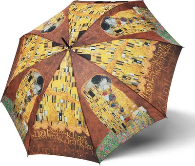 Immagine prodotto di doppler ombrello tascabile ombrello Art Collection Magic Klimt UV - Protection Der Kuss multicolore