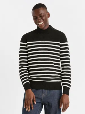 Produktbild von Celio Denerio Gestreifter Pullover 1118476__S