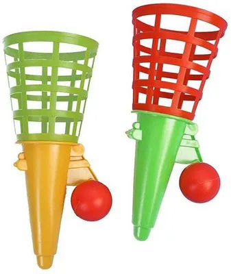 Produktbild von Fangballspiel 18,5cm + Ball 2 Farben