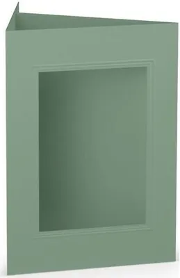 Produktbild von Passepartoutkarte B6 eckig Eucalyptus