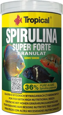 Produktbild von Tropical Super Spirulina Forte 36% Granulat, 1000 ml